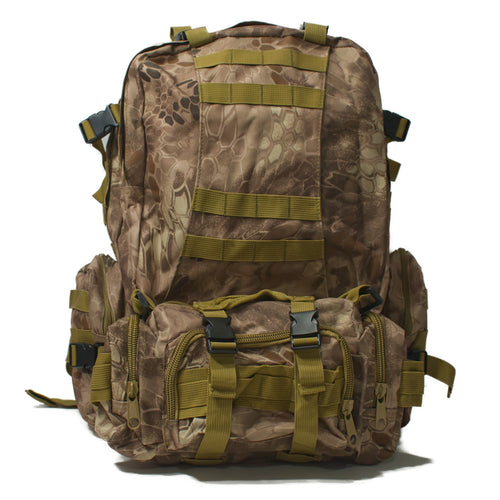 Hiking Backpack for Men & Women – Water-Resistant Outdoor Daypack, 3-Day Travel Pack (Sand Green)