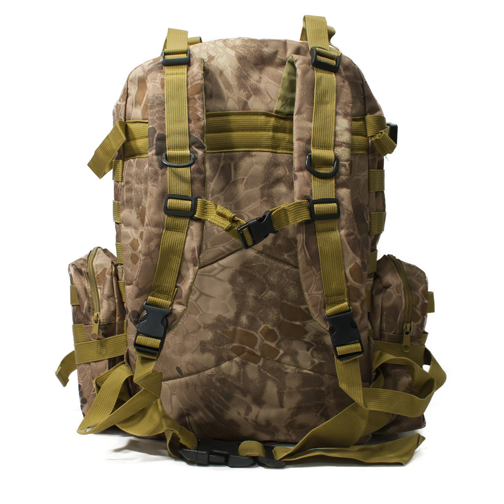 Tactical Rucksack – Modular MOLLE Bug Out Bag - Sand Green