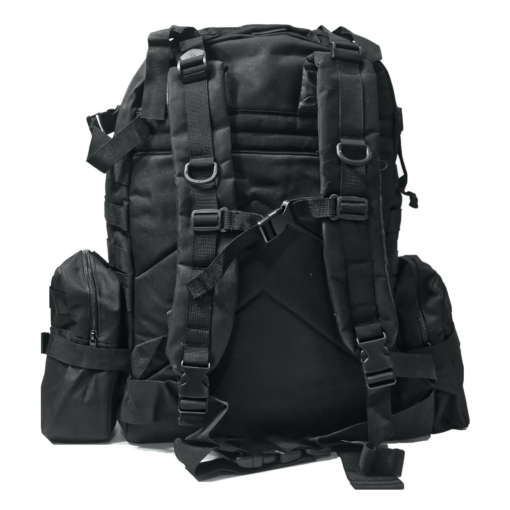 Tactical Rucksack – Modular MOLLE Bug Out Bag - Black