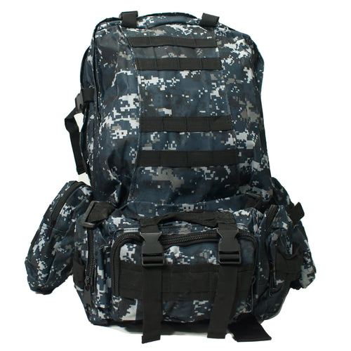 Hiking Backpack for Men & Women – Water-Resistant Outdoor Daypack, 3-Day Travel Pack (Forest Blue)