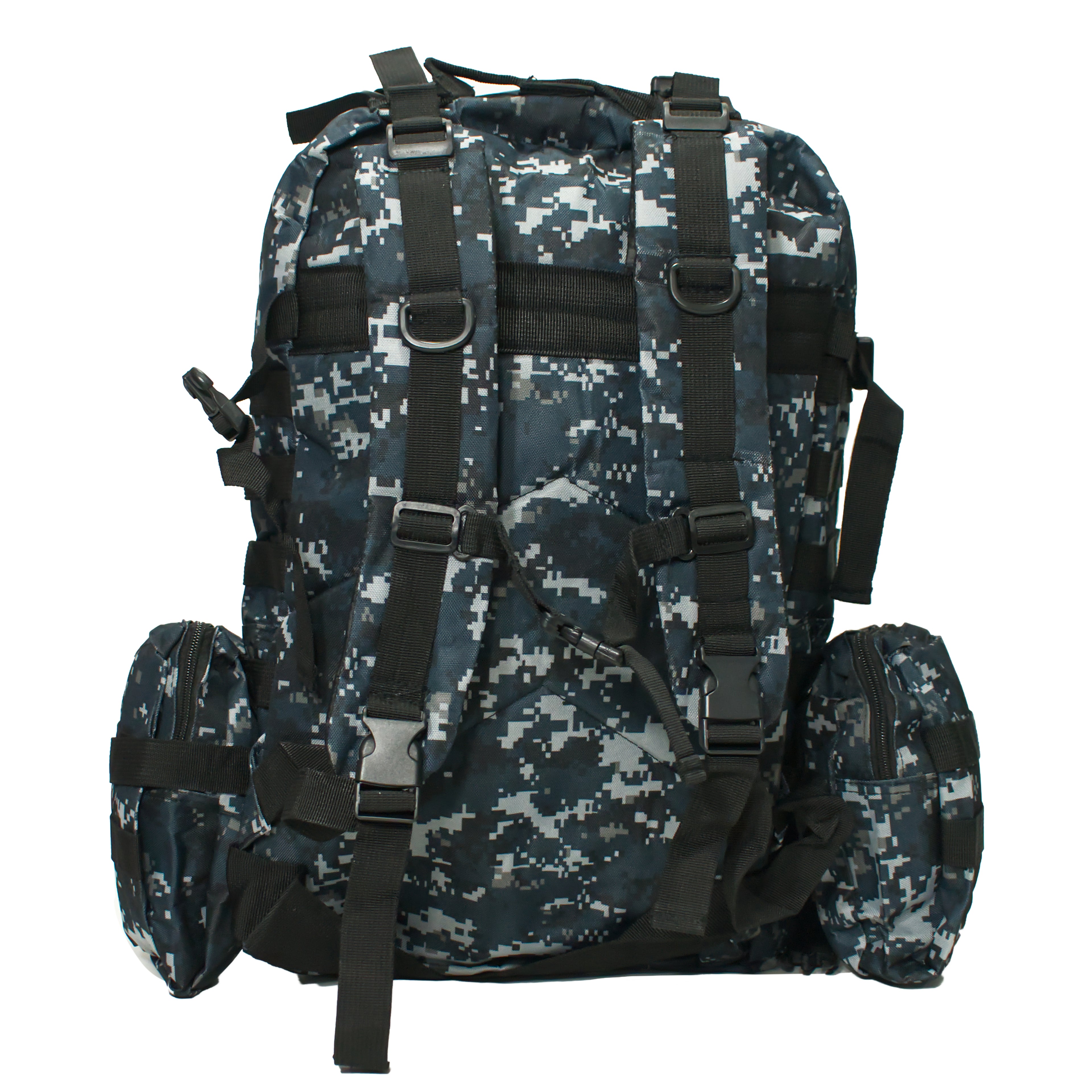 Tactical Rucksack – Modular MOLLE Bug Out Bag - Forest Blue