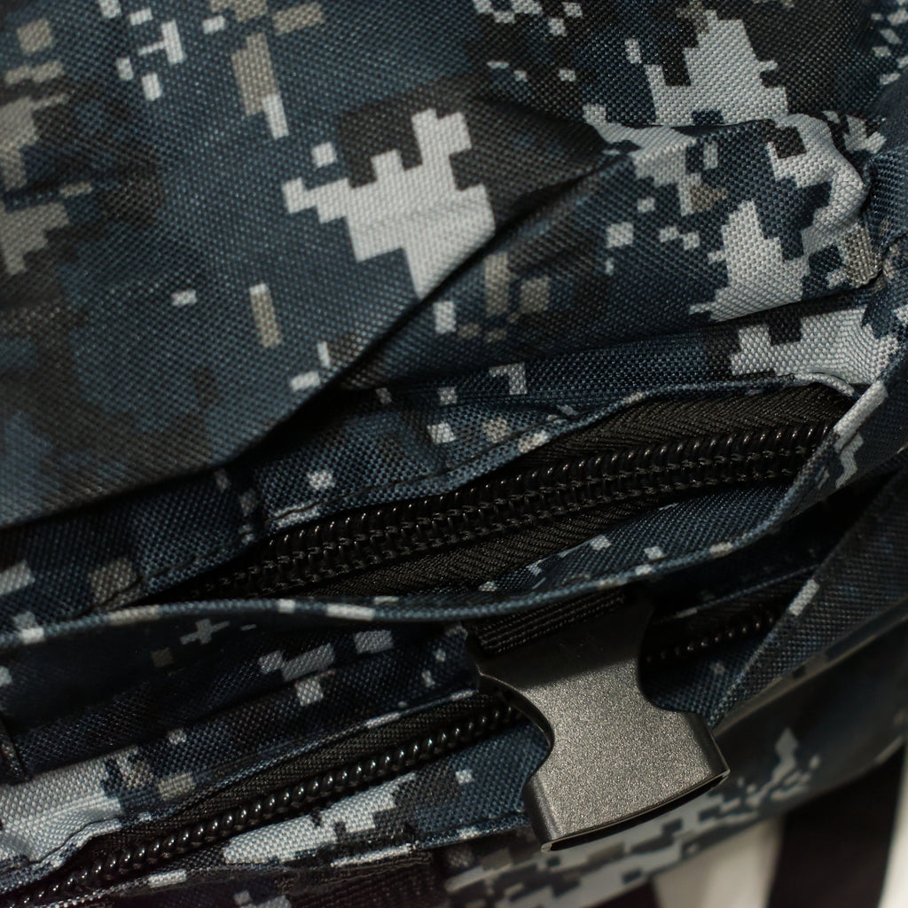 Tactical Rucksack – Modular MOLLE Bug Out Bag - Forest Blue